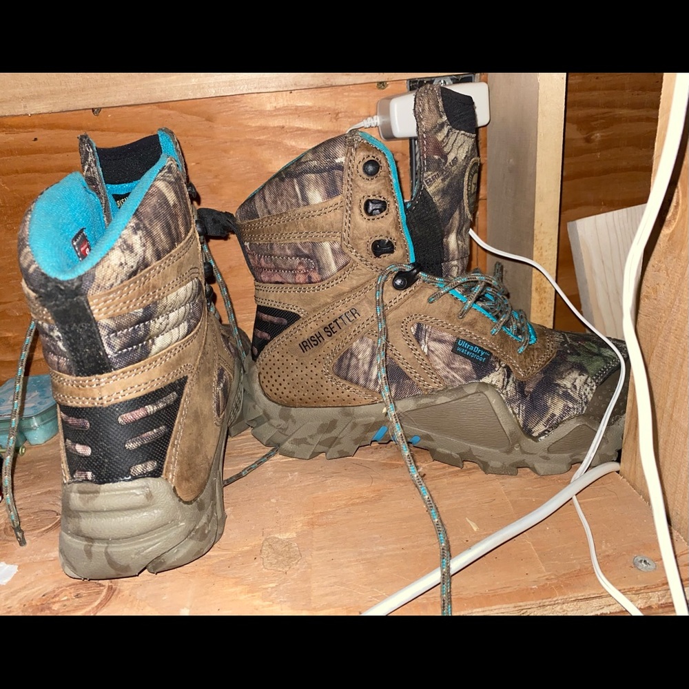Women’s Irish Setter hunting boots size 7.5